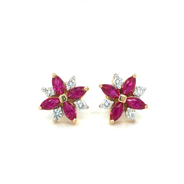 STAR DIAMOND STUDS