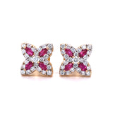 LAURA DIAMOND STUDS