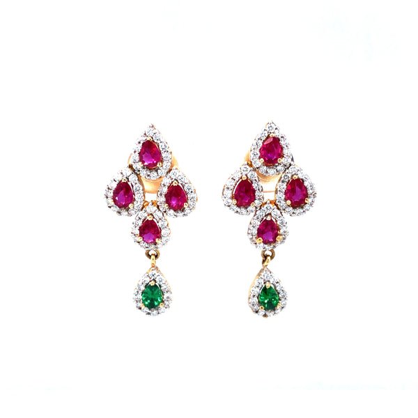 EMMY DIAMOND STUDS