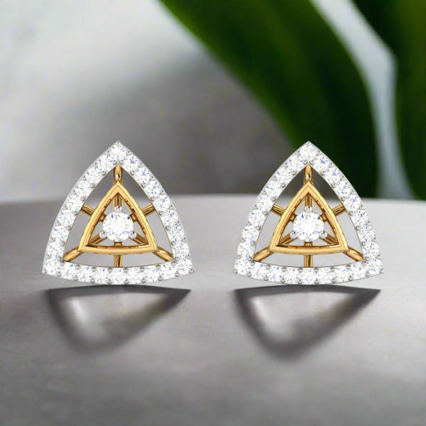 Triane Diamond Studs