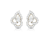 Tri-Petal Diamond Studs