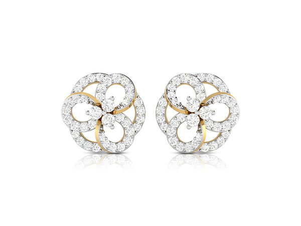 Diamond Floret Stud