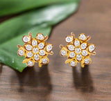 The Dharshini Closed Setting 22k Diamond Stud