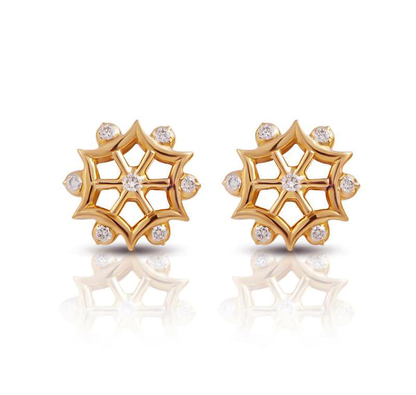 The Nakshatra Closed Setting 22k Diamond Stud