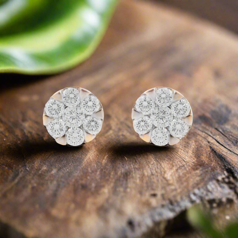 ELITE 18KT YELLOW GOLD STUDS