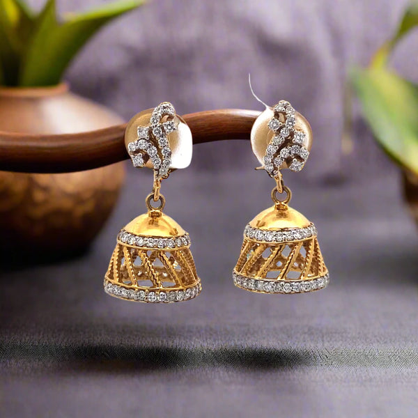 VIYONA DIAMOND JHUMKA