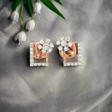 SASHAA DIAMOND  STUDS