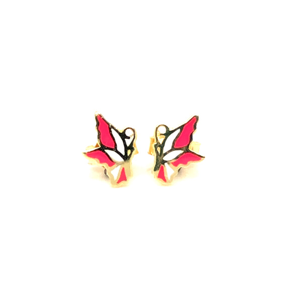 LITTLE WONDER - WINGED BUTTERFLY EARRINGS