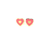 LITTLE WONDER - GLOWING HEART BUTTERFLY EARRINGS