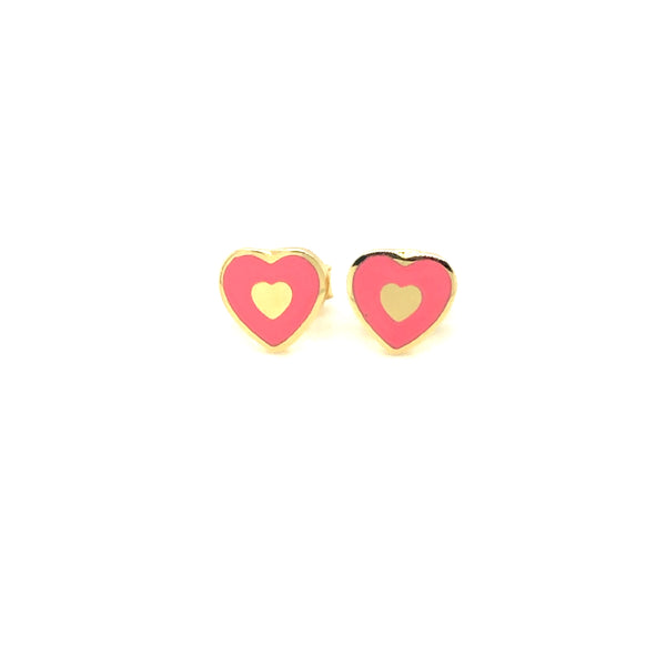 LITTLE WONDER - GLOWING HEART BUTTERFLY EARRINGS