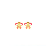 LITTLE WONDER - SWIRL BUTTERFLY EARRINGS