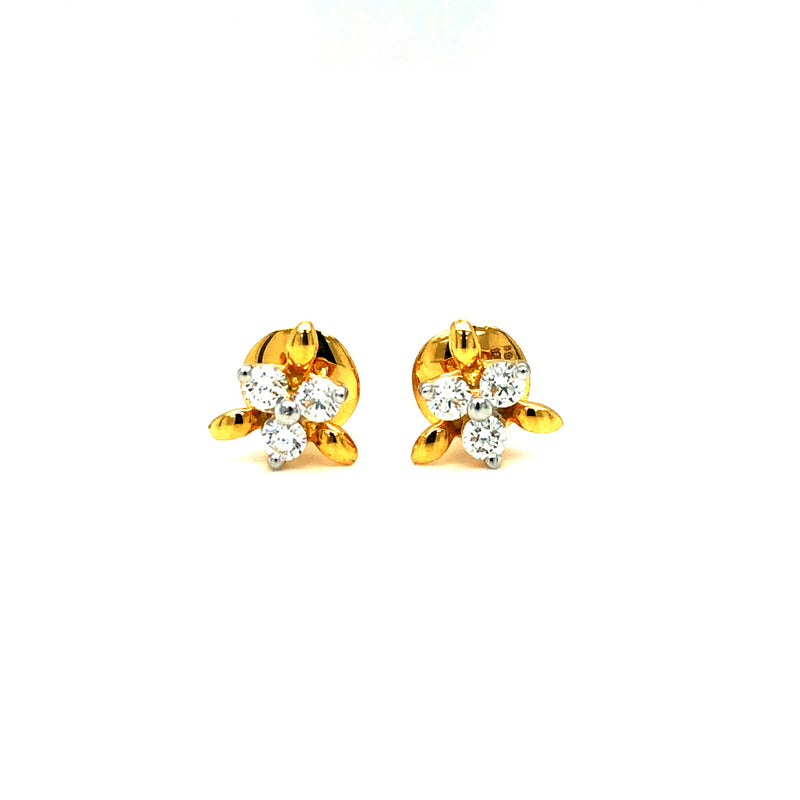 RADIANT DIAMOND STUDS