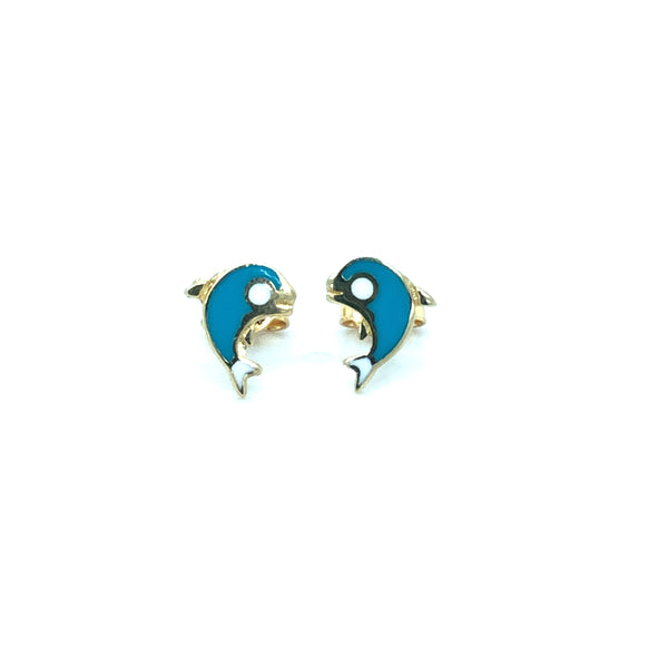 LITTLE WONDER - DOLPHIN EARRINGS