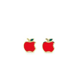 LITTLE WONDER - APPLE EARRINGS