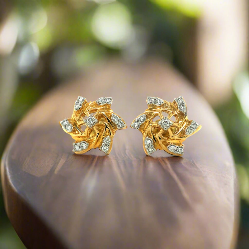 FLORID DIAMOND STUDS