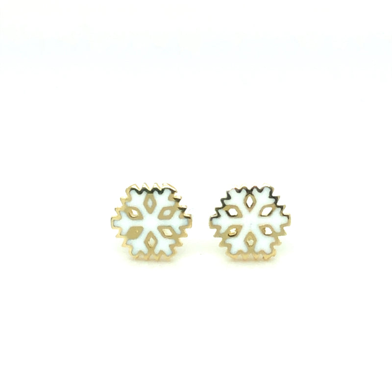 LITTLE WONDER - SNOWFLAKE EARRINGS