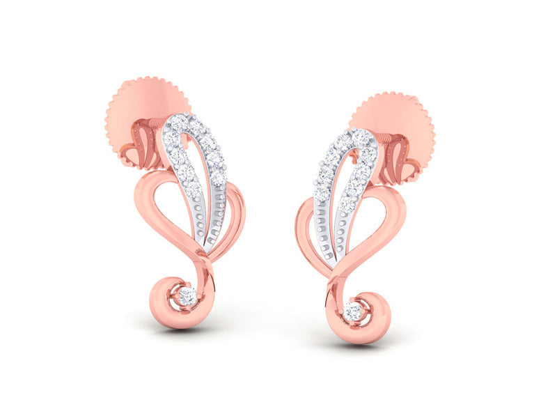 Curvy Tangled Earring