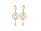 Classy Circular Drop Earrings