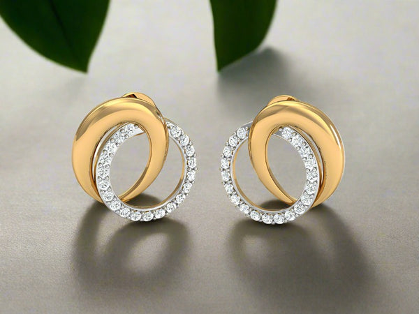 Classic Twin Circle Studs