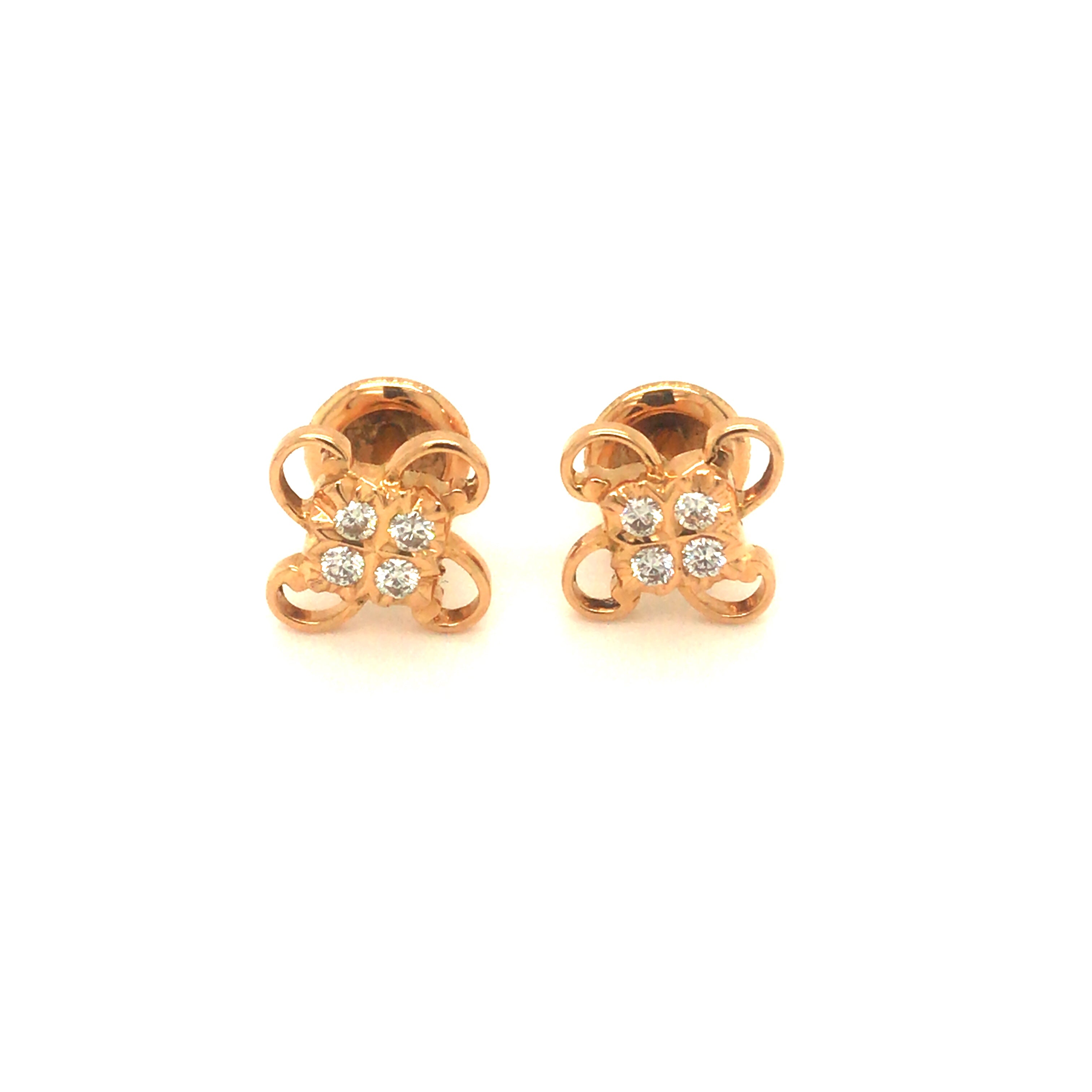 DHARA DIAMOND STUDS - EFIF Diamonds – EF-IF Diamond Jewellery