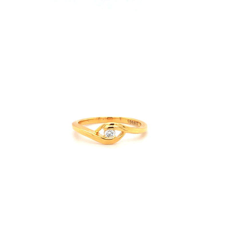 Radiant Womens Gold Ring |