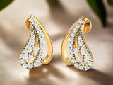 Dual Petal Studs efifdiamonds Dual Petal Studs efifdiamonds Studs Earrings 44702.00 EF-IF Diamond Jewellery